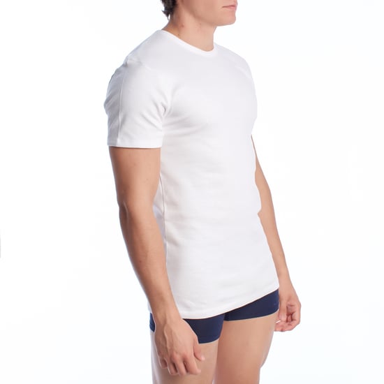 Kurzarm-Baumwoll-Thermo-T-Shirt für Männer A0256 - Image 3
