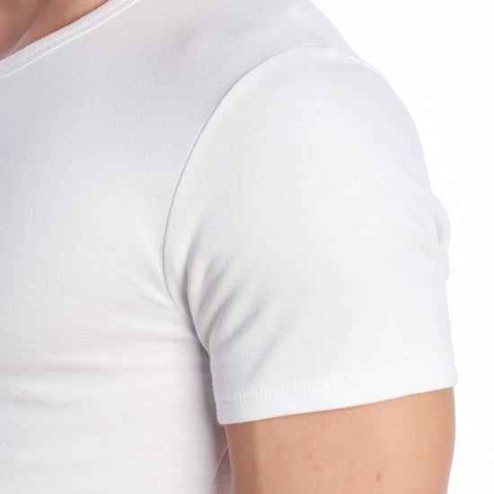 Kurzarm-Baumwoll-Thermo-T-Shirt für Männer A0255 - Image 5