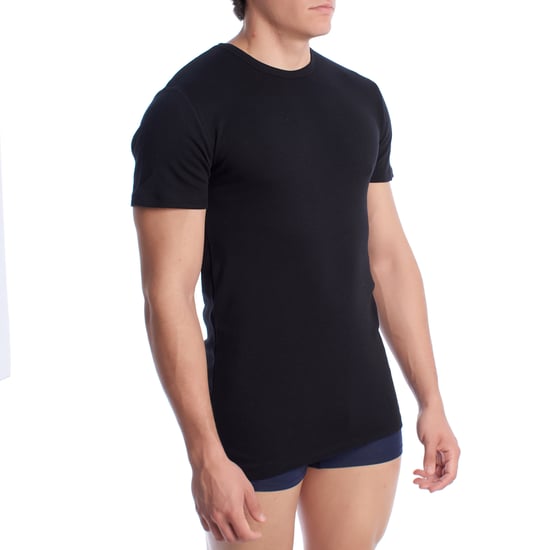 Kurzarm-Baumwoll-Thermo-T-Shirt für Männer A0256 - Image 3