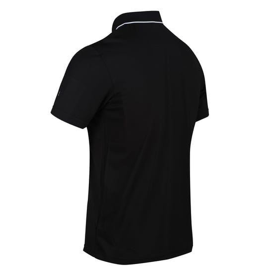 Regatta Herren Maverick V Active Poloshirt (Schwarz) - Image 4