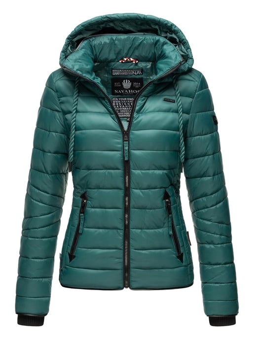 Navahoo Damen Steppjacke Lulana – Leicht, Stylisch & Abnehmbare Kapuze - Image 1