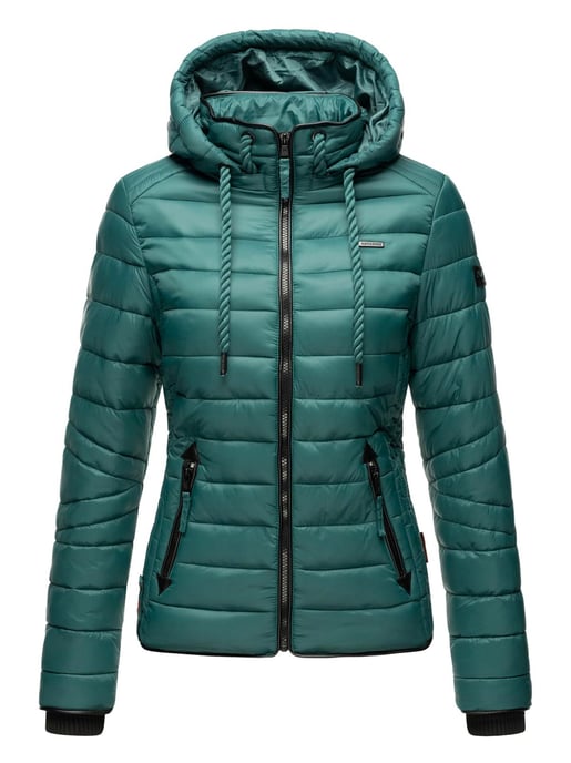 Navahoo Damen Steppjacke Lulana – Leicht, Stylisch & Abnehmbare Kapuze - Image 2
