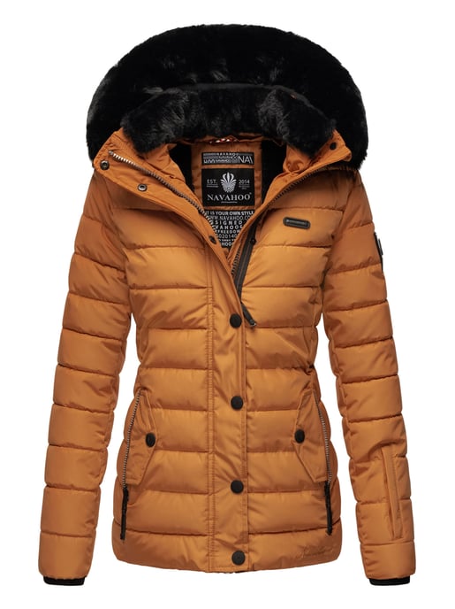 Navahoo Damen Winter Steppjacke Milianaa – Warm, Kuschelig & Wetterfest mit Kapuze - Image 1