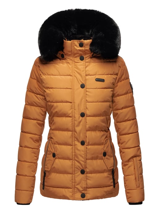 Navahoo Damen Winter Steppjacke Milianaa – Warm, Kuschelig & Wetterfest mit Kapuze - Image 2