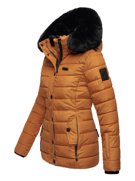 Navahoo Damen Winter Steppjacke Milianaa – Warm, Kuschelig & Wetterfest mit Kapuze - Image 3