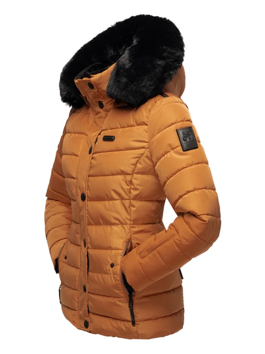 Navahoo Damen Winter Steppjacke Milianaa – Warm, Kuschelig & Wetterfest mit Kapuze - Image 4