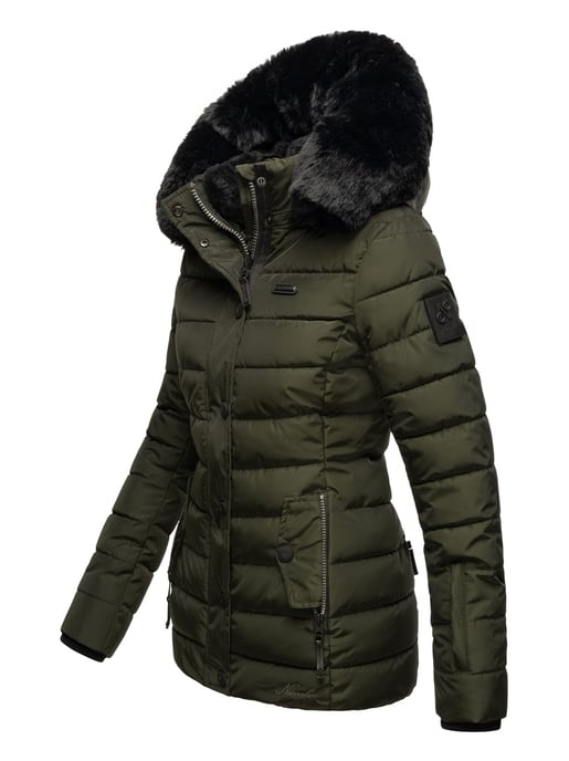 Navahoo Damen Winter Steppjacke Milianaa – Warm, Kuschelig & Wetterfest mit Kapuze - Image 3