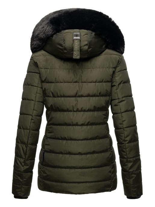 Navahoo Damen Winter Steppjacke Milianaa – Warm, Kuschelig & Wetterfest mit Kapuze - Image 5