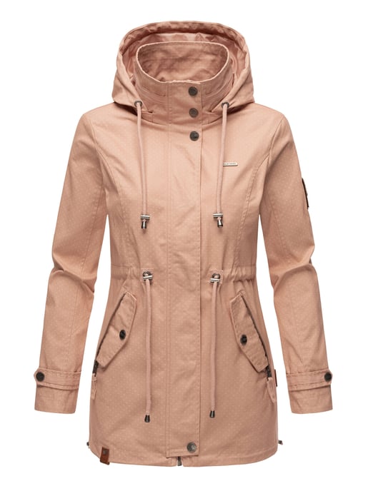 Marikoo leichte Damen Übergangsjacke mit abnehmbarer Kapuze - Image 2