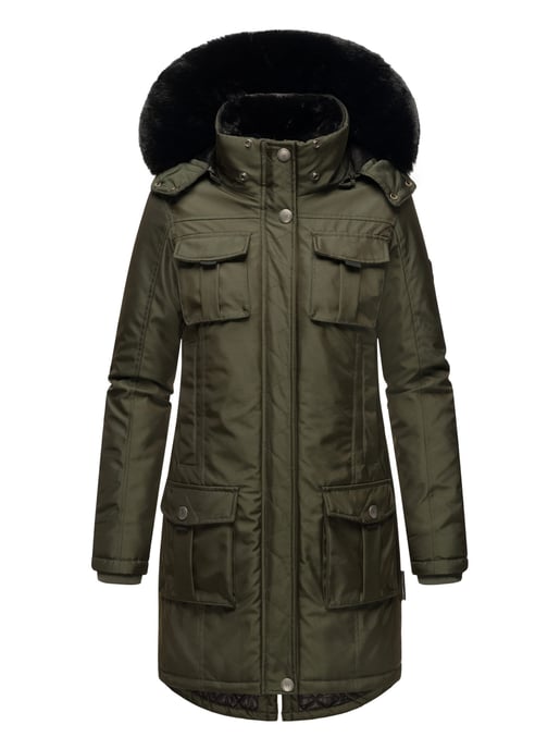 Navahoo Premium Damen Winterjacke Tiniis – Stylisch, Warm & Mit Stofftasche - Image 2