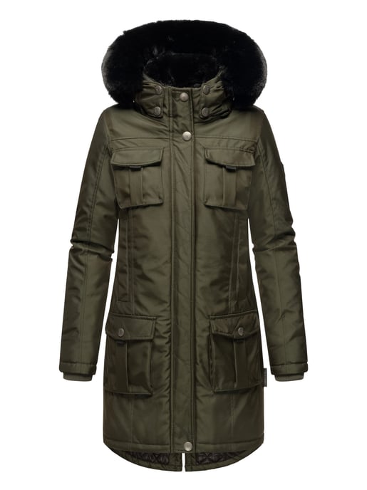 Navahoo Premium Damen Winterjacke Tiniis – Stylisch, Warm & Mit Stofftasche - Image 3