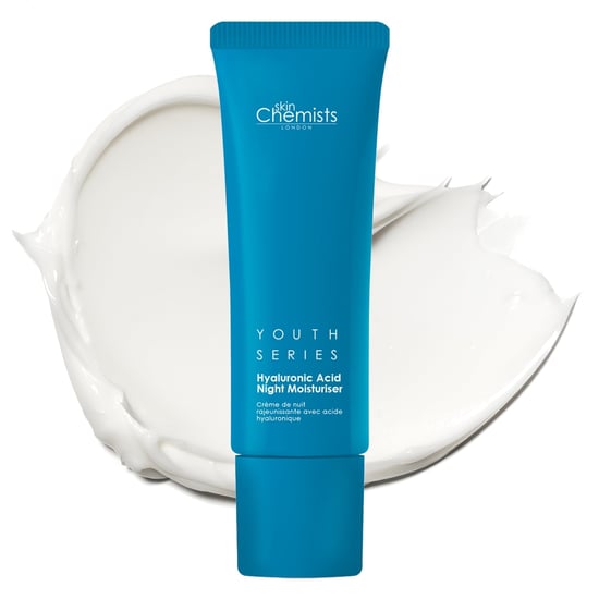 skinChemists Jugend Serie 1% Hyaluronsäure Nachtfeuchtigkeitscreme 50ml x 2 Duo Pack - Image 3