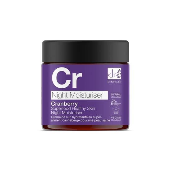 Dr Botanicals Cranberry Gesunde Haut Nachtfeuchtigkeitspflege 60ml - Image 1