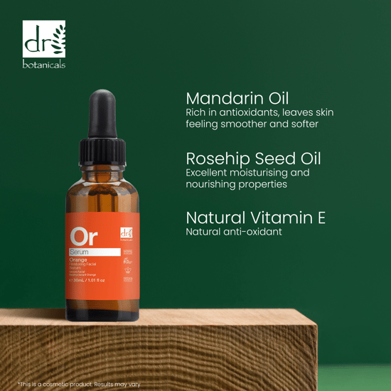 Dr. Botanicals Orangen Wiederherstellendes Gesichtsserum 30 ml - Image 5