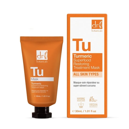 Dr Botanicals Fortgeschrittene Kurkuma Superfood Wiederherstellungsmasken 30ml - Image 2