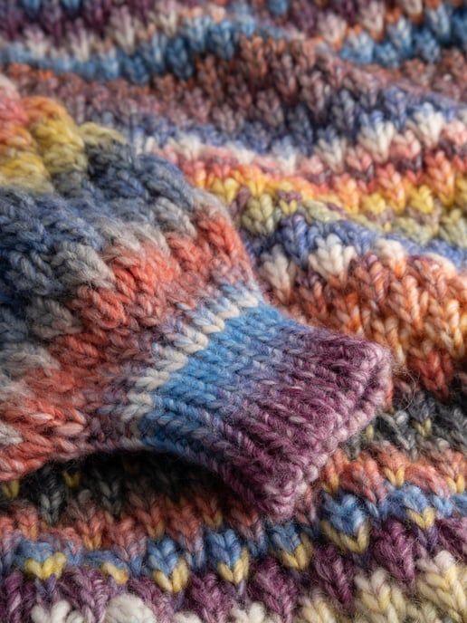 Gio Strickcardigan in Mehrfarbig - Image 4