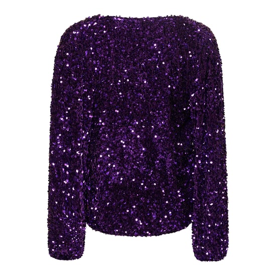 Teagan Wickelbluse in Flieder - Image 2