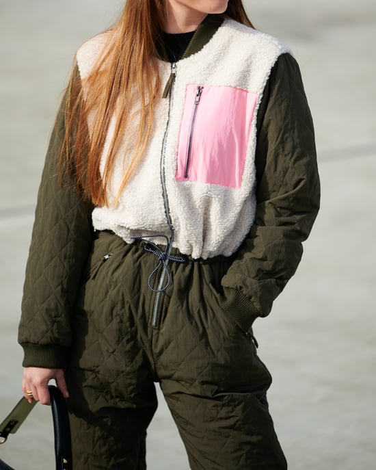 Ana Quilt Overall in Army - Image 4
