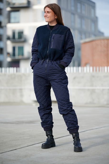 Ana Steppoverall in Marineblau - Image 3
