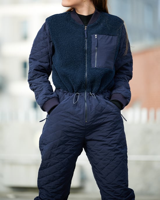 Ana Steppoverall in Marineblau - Image 4