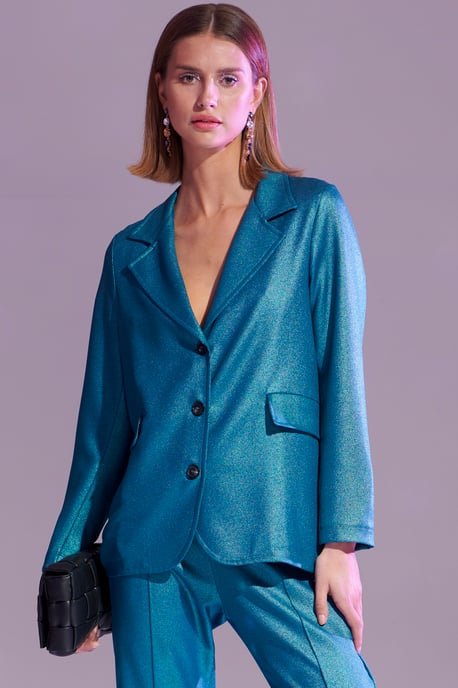 Tina Blazer in Blau - Image 3