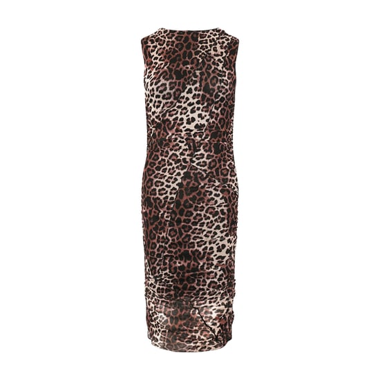 Sutton Kurzes Kleid in Braun - Image 1