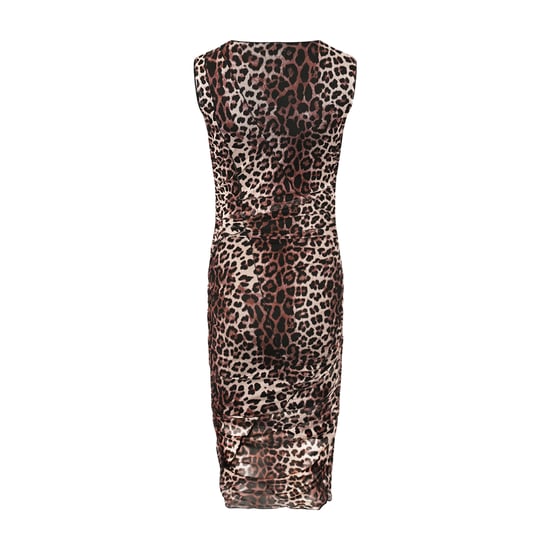 Sutton Kurzes Kleid in Braun - Image 2