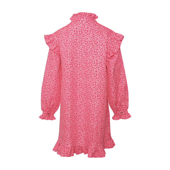 Reno Ruby Rüschenkleid in Hellrosa - Image 2