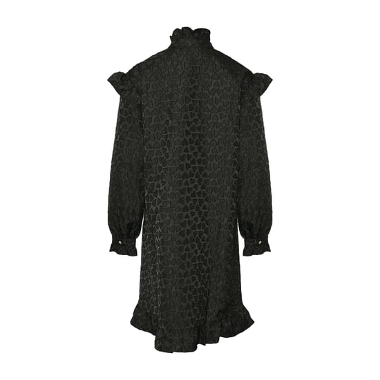 Reno Ruby Volantkleid in Schwarz - Image 2