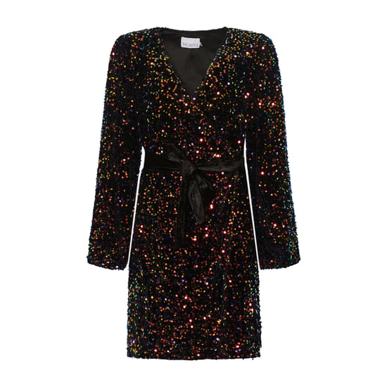 Teagan Wickelkleid in Schwarz - Image 1