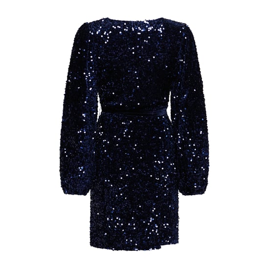 Teagan Wickelkleid in Blau - Image 2
