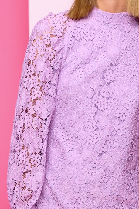 Karen Kurzkleid in Flieder - Image 3