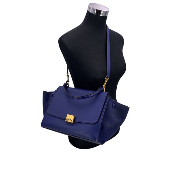 Celine Lederhandtasche Trapez - Image 2
