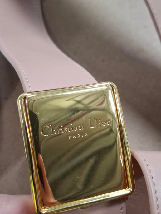 Dior Micro 30 Montaigne Flap Bag aus rosa Kalbsleder - Image 6