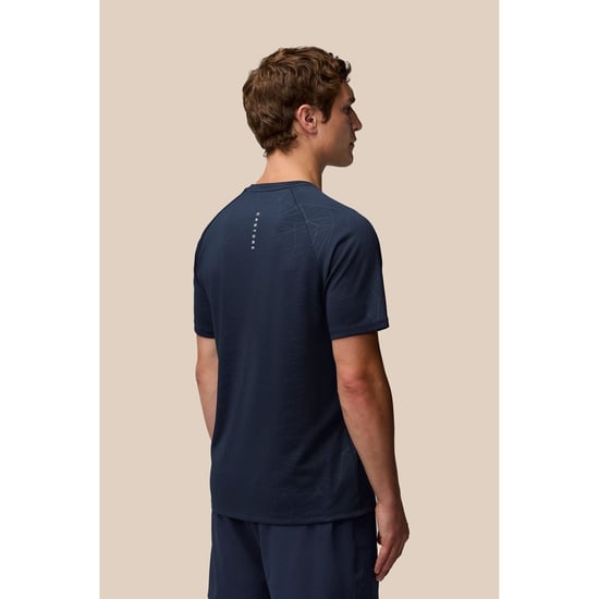 Castore Adapt Trainings-T-Shirt Polyester Herren Blau Sportshirts - Image 2