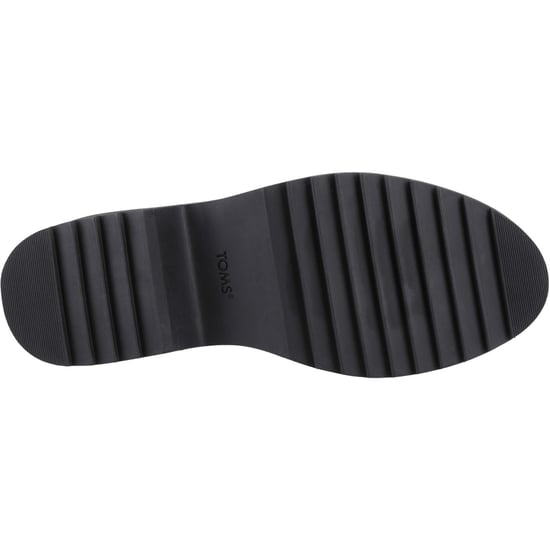 TOMS Millie Leder Damen Schwarze Absatzstiefeletten - Image 3