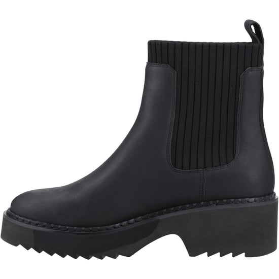 TOMS Millie Leder Damen Schwarze Absatzstiefeletten - Image 4