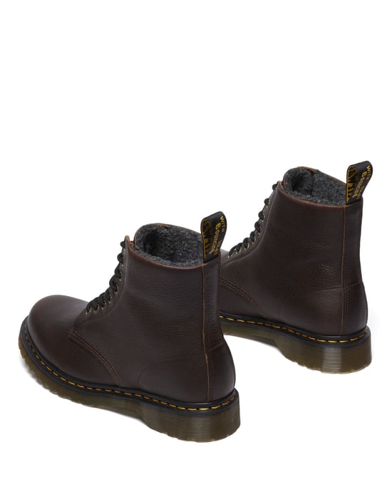 Dr. Martens 1460 Pascal Warm Lined 8 Eye Lederbraune Stiefel - Image 5