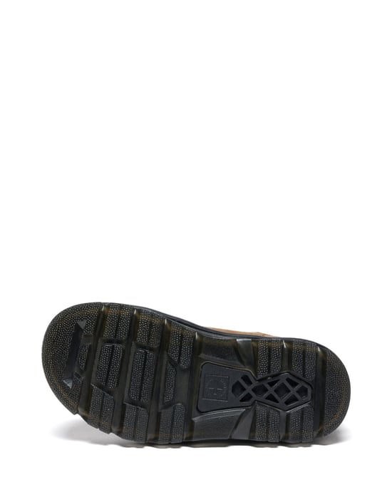 Dr. Martens Zebzag Rigger Nubuck Damen Braune Stiefel - Image 3