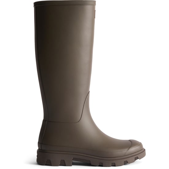 Hunter Downpour Tall Boot Gummistiefel Damen Schokoladenbraun Wellington-Stiefel - Image 4