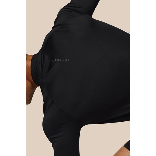 Castore Adapt Training 1/4 Zip Top Polyester Herren Schwarz Sport-T-Shirts - Image 5
