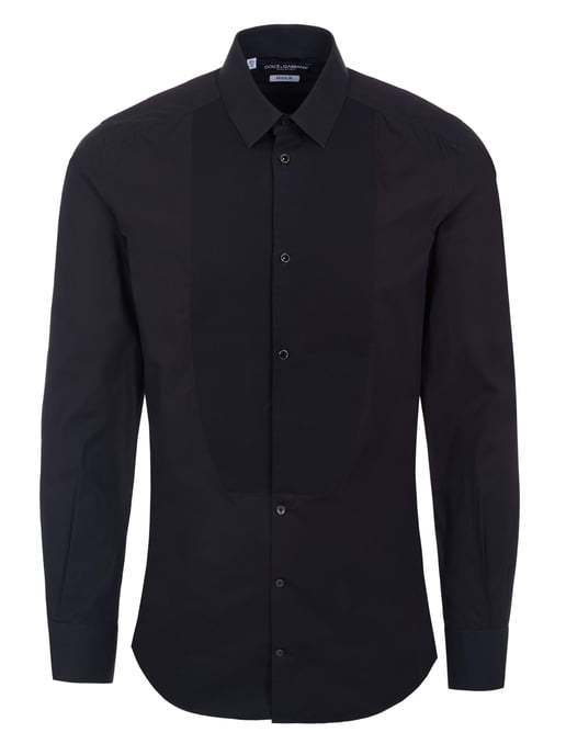 Dolce & Gabbana Gold Hemd schwarz - Image 1