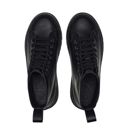 Superga - "2644 Alpina" Stiefeletten für Damen, Boxleder (Schwarz) - Image 3