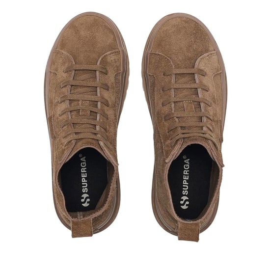 Superga - "2641 Alpina" Stiefeletten für Herren/Damen Unisex, Wildleder (Braun) - Image 3