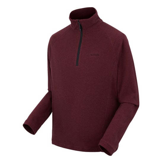 Regatta Great Outdoors Herren Montes Fleece-Pullover (Dunkles Weinrot/Schwarz) - Image 3