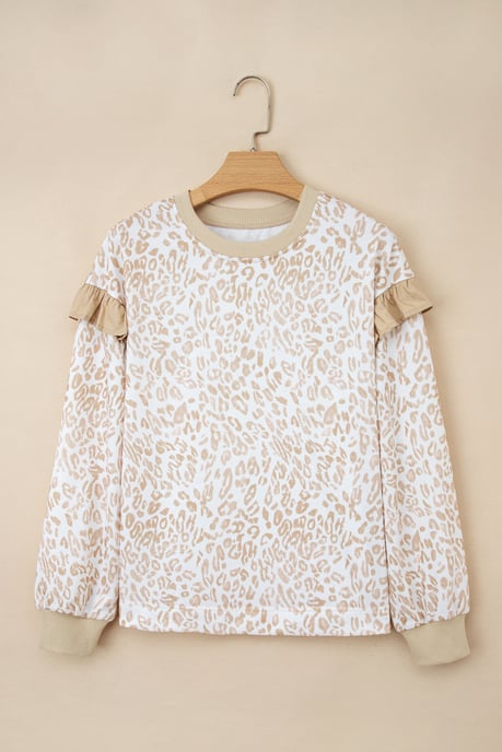Tierdruck Volant Sweatshirt - Image 4