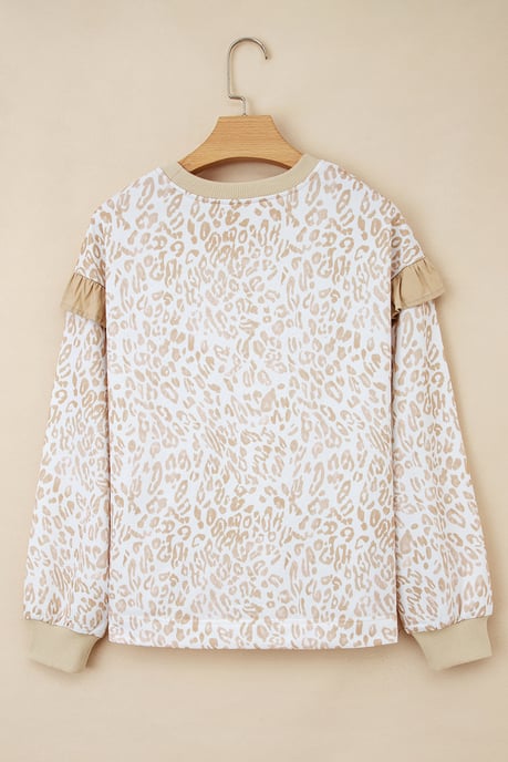 Tierdruck Volant Sweatshirt - Image 5