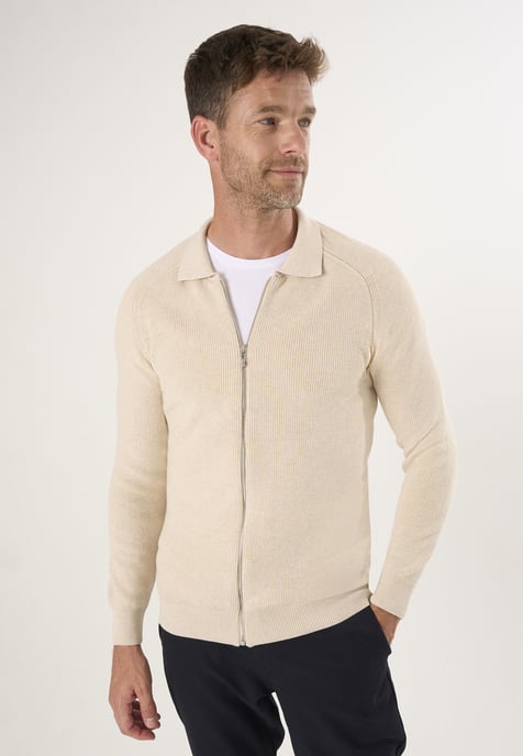 Strickjacke Strickjacke Mit Durchgehendem Reißverschluss - Image 1