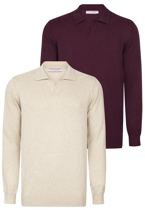 Pullover Pullover Mit Polo-Kragen 2Er-Pack - Image 1