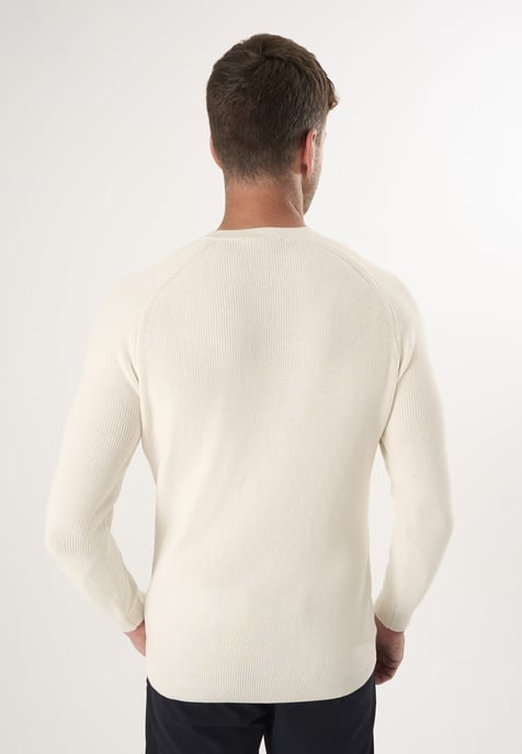Pullover Pullover Mit Rundhalsausschnitt Und Knöpfen - Image 3